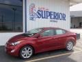 2013 Red Allure Hyundai Elantra Limited  photo #6