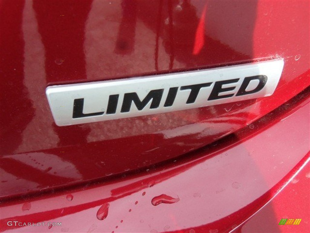 2013 Elantra Limited - Red Allure / Beige photo #9