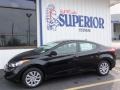 2013 Black Hyundai Elantra GLS  photo #4