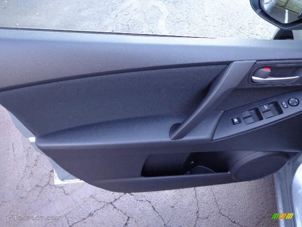 2013 Mazda MAZDA3 i SV 4 Door Black Door Panel Photo #73873454