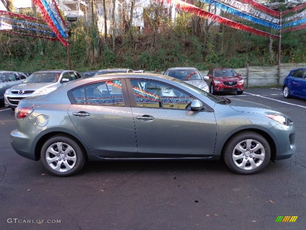 Dolphin Gray Mica 2013 Mazda MAZDA3 i SV 4 Door Exterior Photo #73873607
