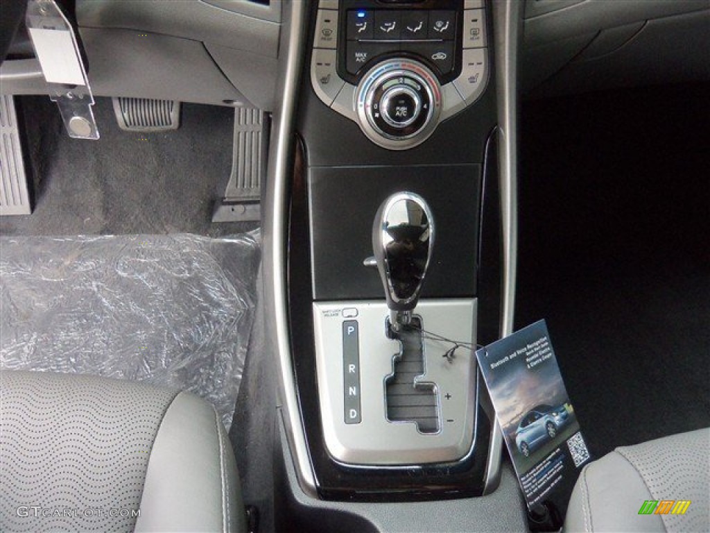 2013 Elantra Limited - Black / Gray photo #16