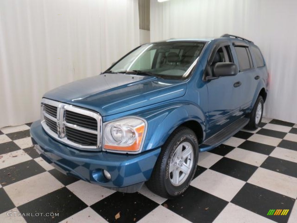 Atlantic Blue Pearl 2004 Dodge Durango SLT 4x4 Exterior Photo #73873927