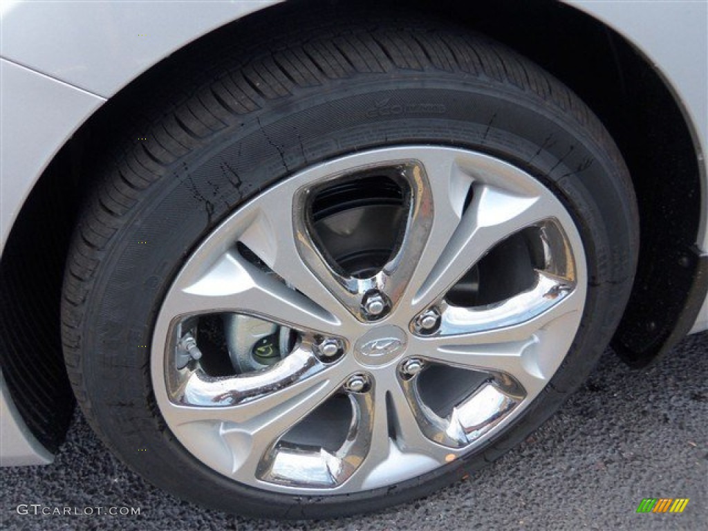 2013 Elantra GT - Silver / Black photo #5