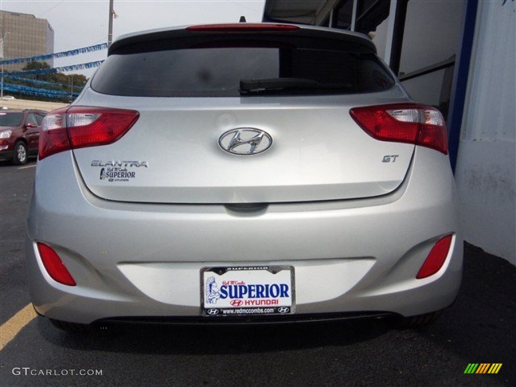 2013 Elantra GT - Silver / Black photo #11