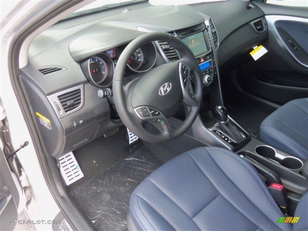 2013 Elantra GT - Silver / Black photo #15