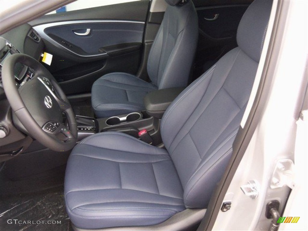 2013 Elantra GT - Silver / Black photo #16
