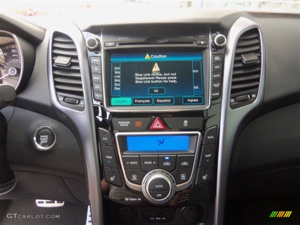 2013 Elantra GT - Silver / Black photo #20