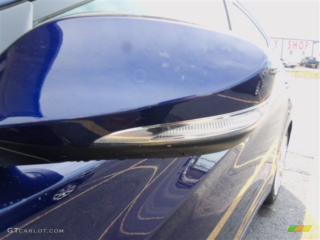 2013 Elantra Limited - Indigo Night / Gray photo #4