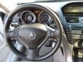 Taupe 2010 Acura TL 3.5 Steering Wheel