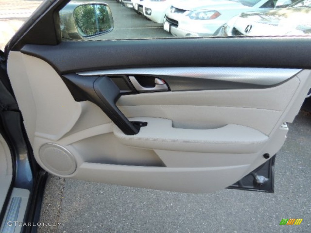 2010 Acura TL 3.5 Taupe Door Panel Photo #73875354