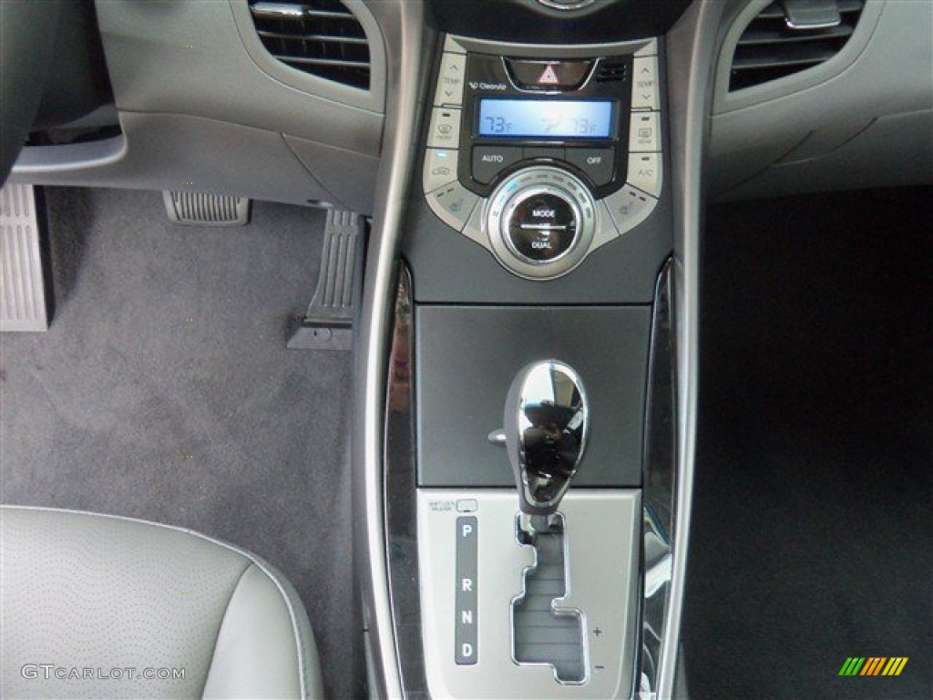 2013 Elantra Limited - Indigo Night / Gray photo #17