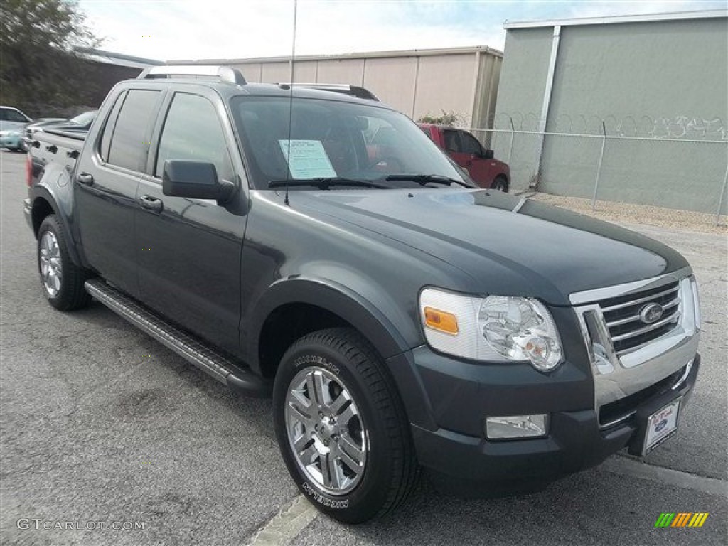 2010 Black Pearl Slate Metallic Ford Explorer Sport Trac Limited