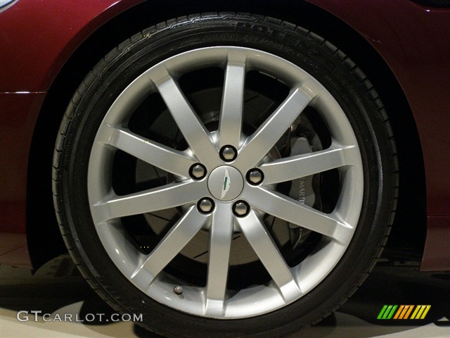 2005 DB9 Volante - Merlot Red / Sandstorm photo #12