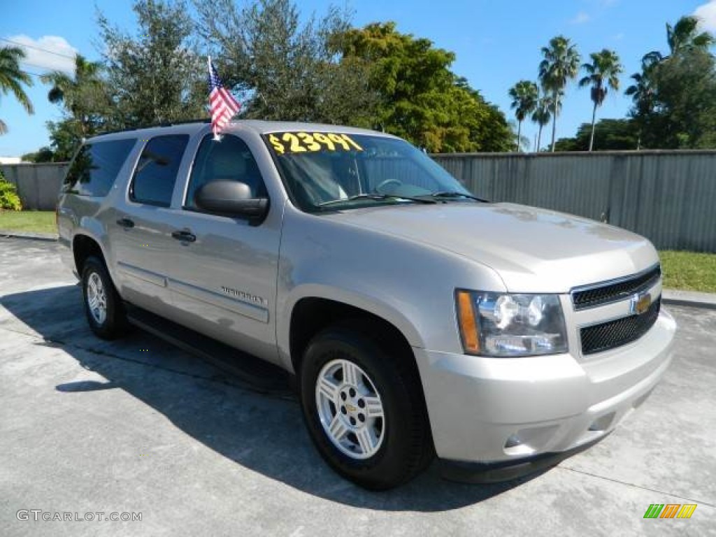 Silver Birch Metallic Chevrolet Suburban