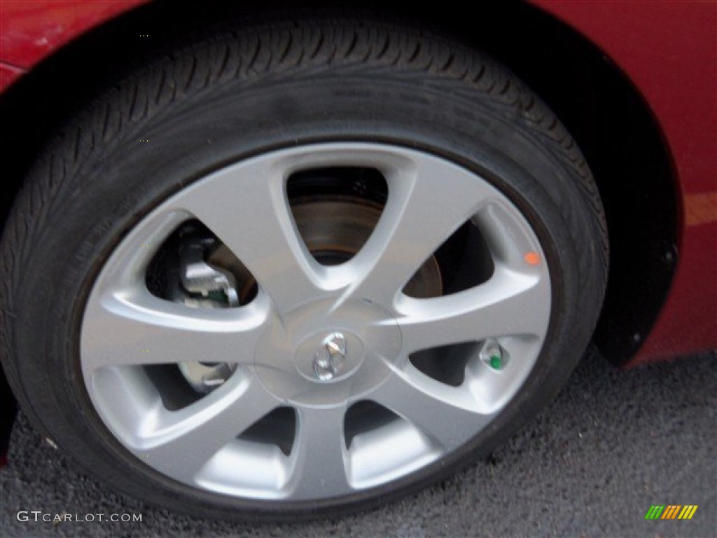 2013 Elantra Limited - Red Allure / Beige photo #3