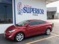 2013 Red Allure Hyundai Elantra Limited  photo #6