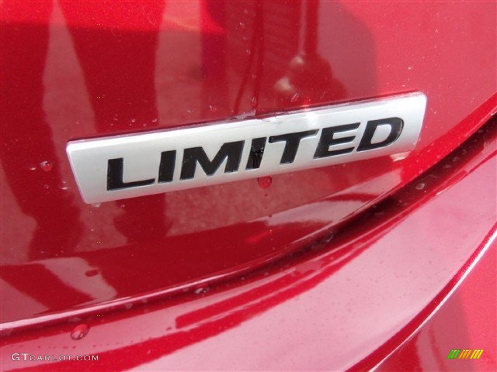 2013 Elantra Limited - Red Allure / Beige photo #9