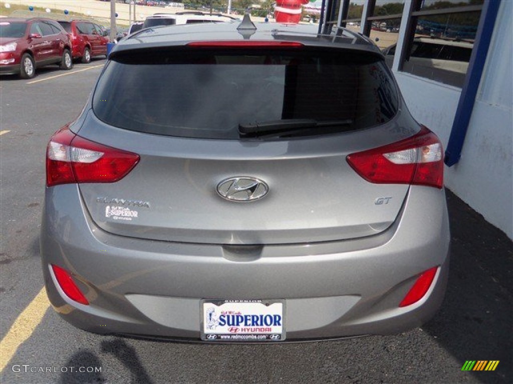 2013 Elantra GT - Titanium Gray Metallic / Black photo #6