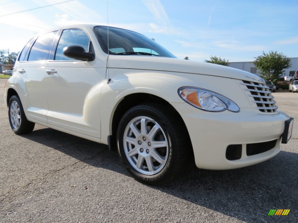 2007 PT Cruiser Touring - Cool Vanilla White / Pastel Slate Gray photo #1