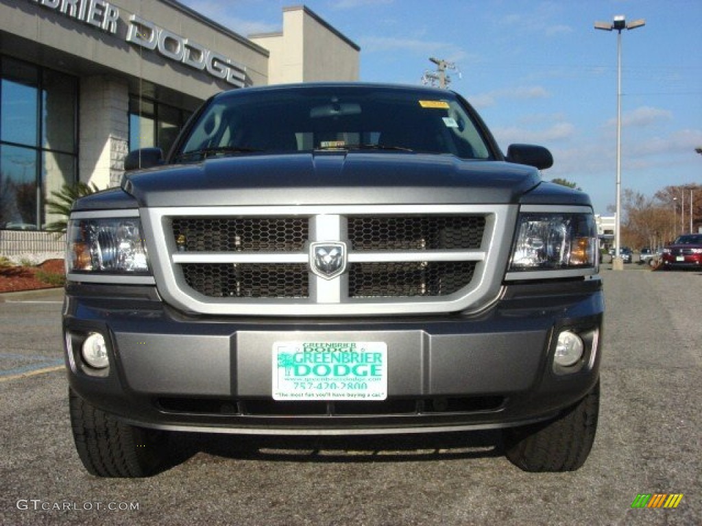 2010 Dakota Big Horn Crew Cab - Mineral Gray Metallic / Dark Slate Gray/Medium Slate Gray photo #8