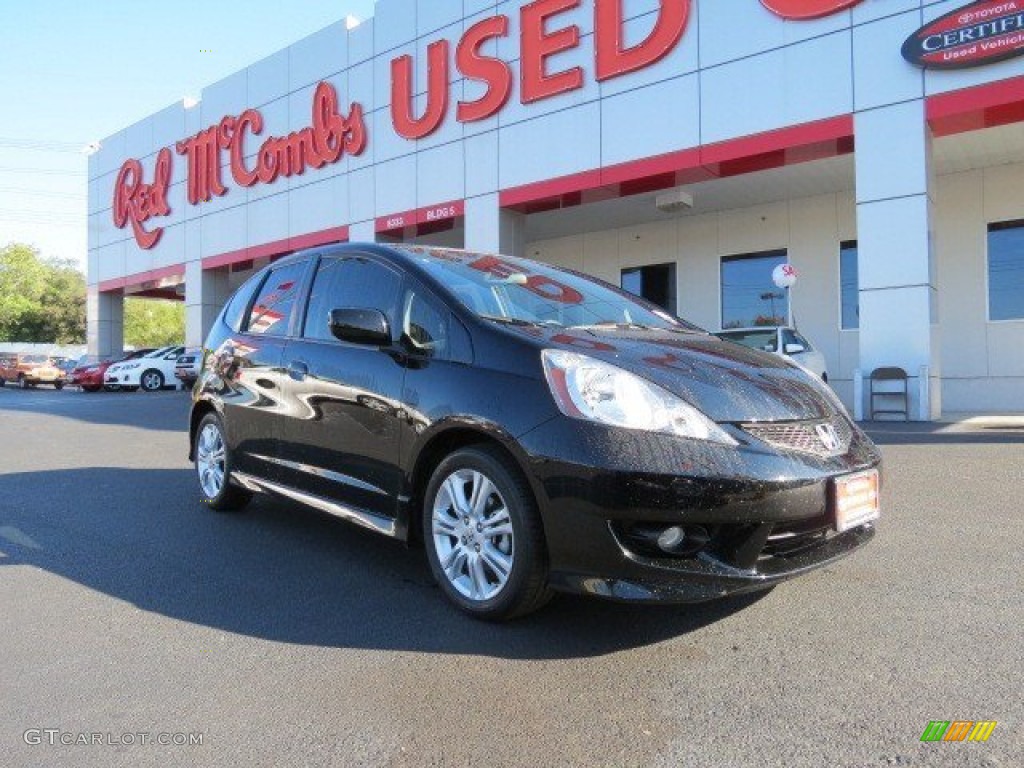 2011 Fit Sport - Crystal Black Pearl / Sport Black photo #1