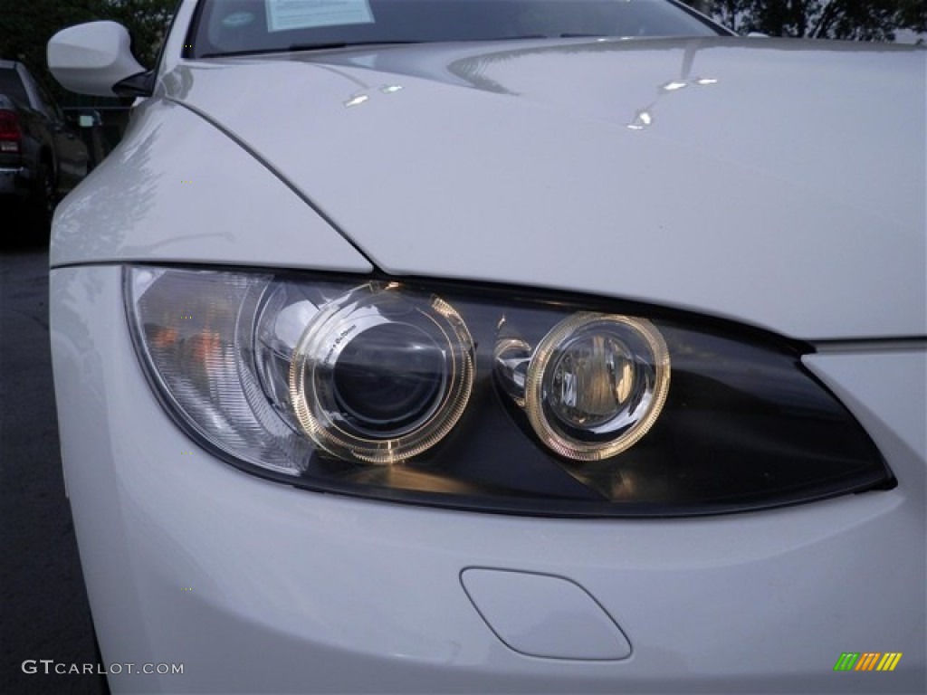 2010 3 Series 328i Coupe - Alpine White / Black photo #3