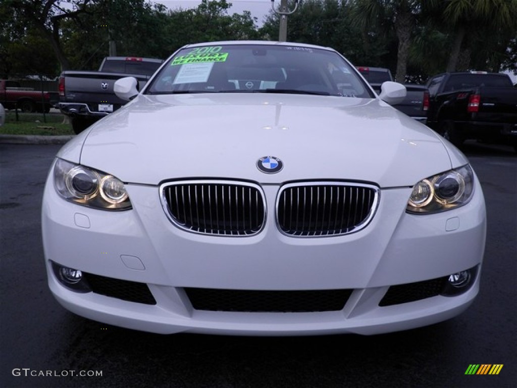 2010 3 Series 328i Coupe - Alpine White / Black photo #5