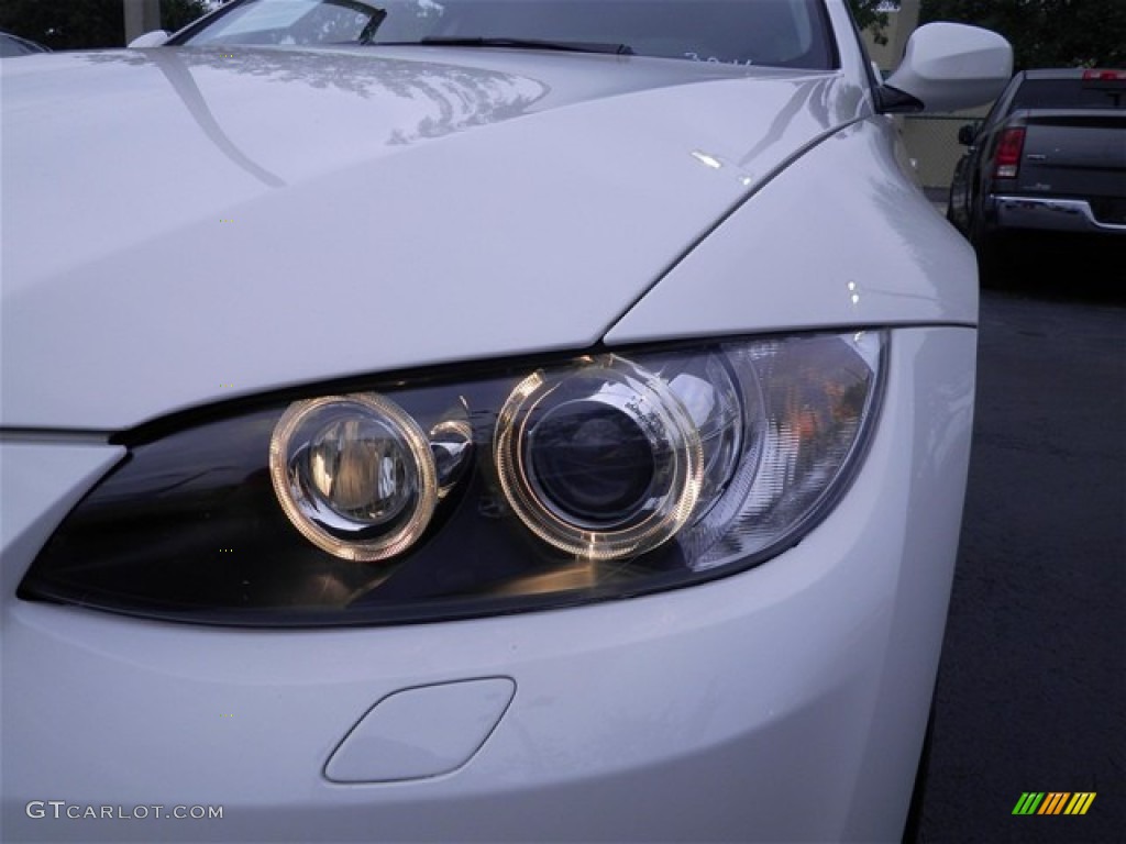 2010 3 Series 328i Coupe - Alpine White / Black photo #9