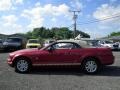Dark Candy Apple Red - Mustang V6 Convertible Photo No. 2
