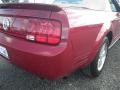 Dark Candy Apple Red - Mustang V6 Convertible Photo No. 8