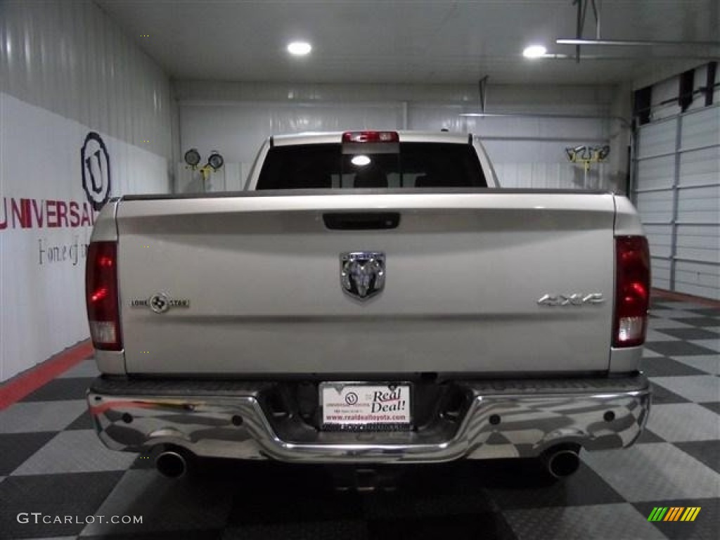 Bright Silver Metallic Dodge Ram Lone Star Edition Crew Cab