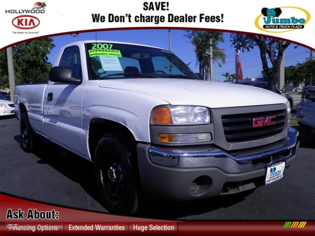 Summit White GMC Sierra 1500