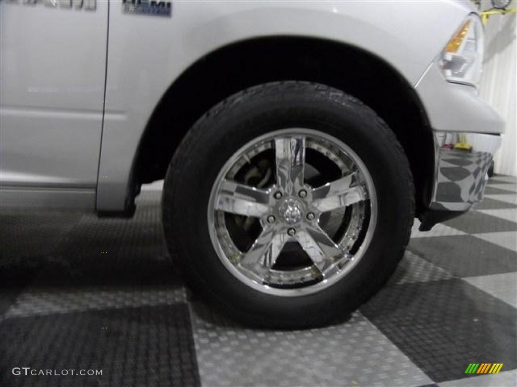 2009 Ram 1500 Lone Star Edition Crew Cab 4x4 - Bright Silver Metallic / Dark Slate/Medium Graystone photo #9