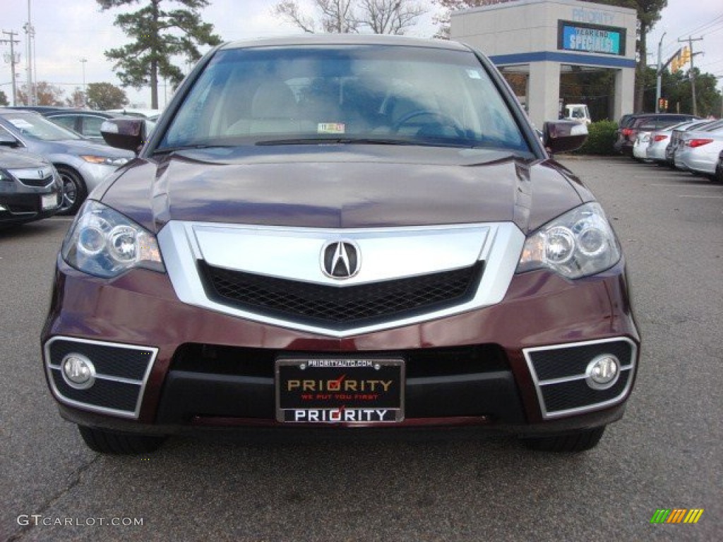 2010 RDX SH-AWD Technology - Basque Red Pearl / Ebony photo #9