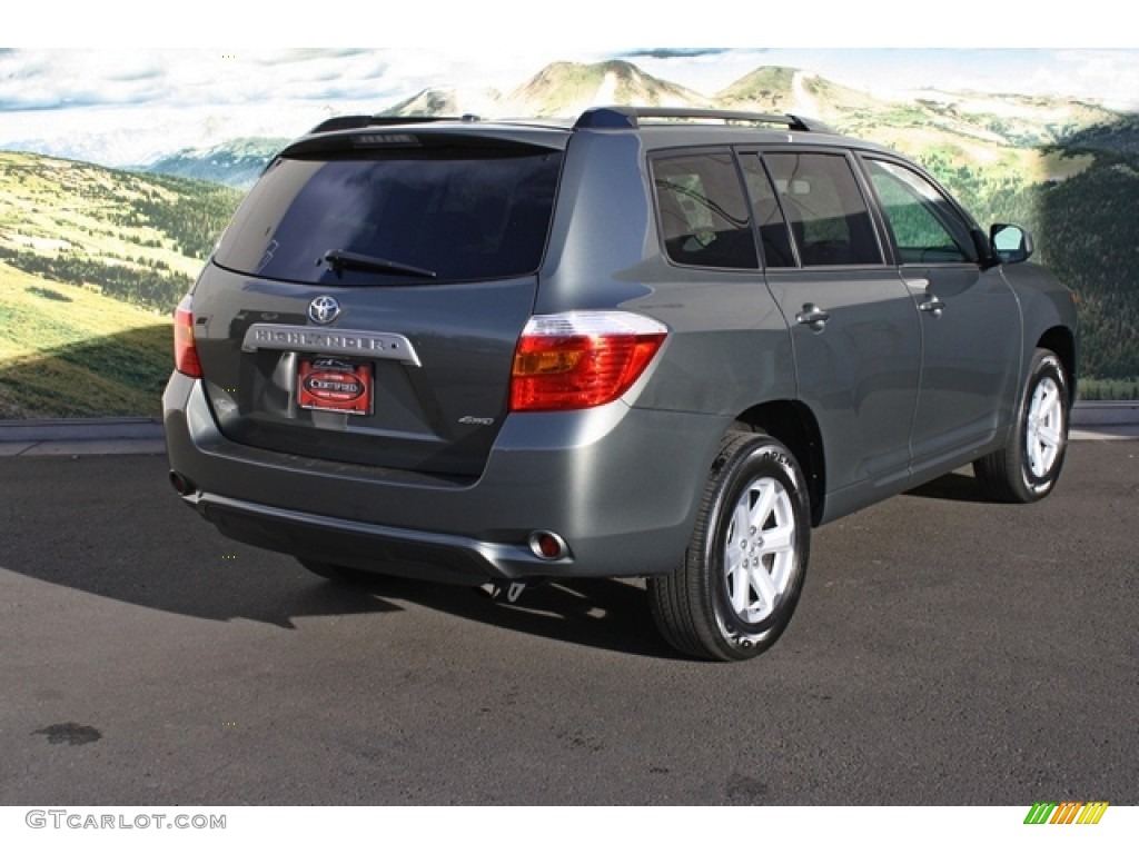 2010 Highlander SE 4WD - Cypress Green Pearl / Black photo #3