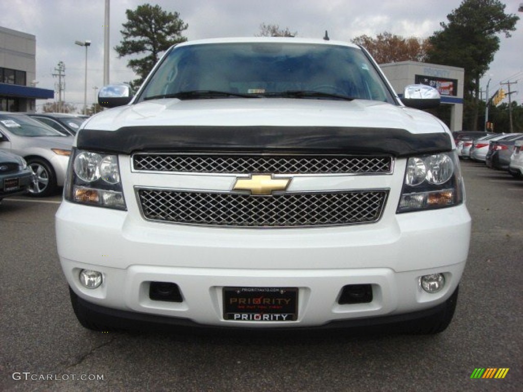 2007 Tahoe LTZ 4x4 - Summit White / Light Cashmere/Ebony photo #8