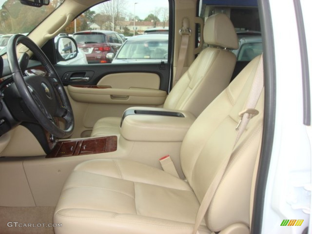 2007 Tahoe LTZ 4x4 - Summit White / Light Cashmere/Ebony photo #9