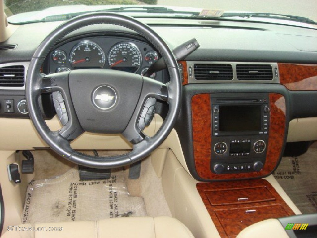 2007 Tahoe LTZ 4x4 - Summit White / Light Cashmere/Ebony photo #14