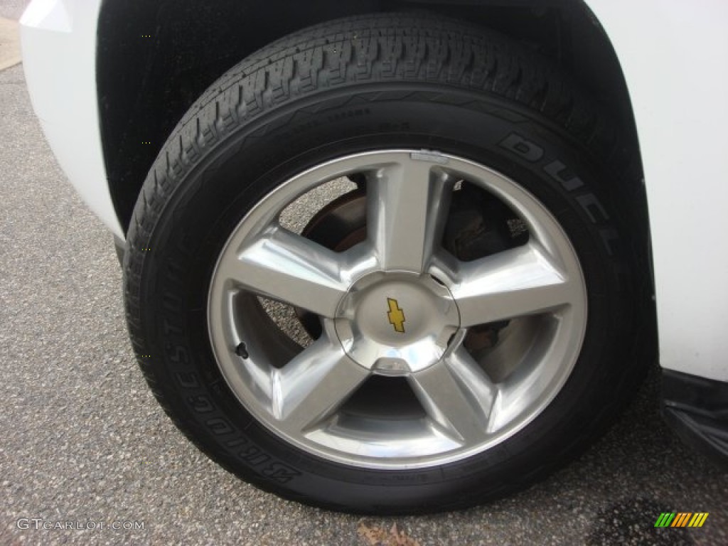 2007 Tahoe LTZ 4x4 - Summit White / Light Cashmere/Ebony photo #25