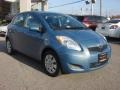 2009 Bayou Blue Pearl Toyota Yaris 5 Door Liftback  photo #7