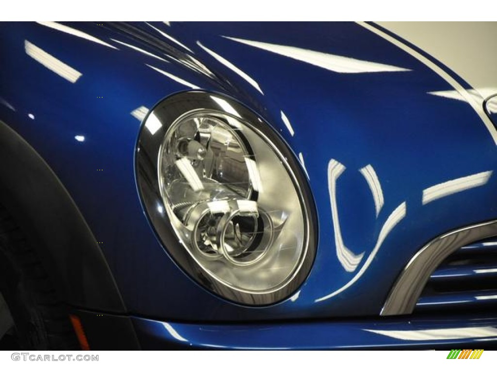 2006 Cooper S Convertible - Hyper Blue Metallic / Panther Black photo #5