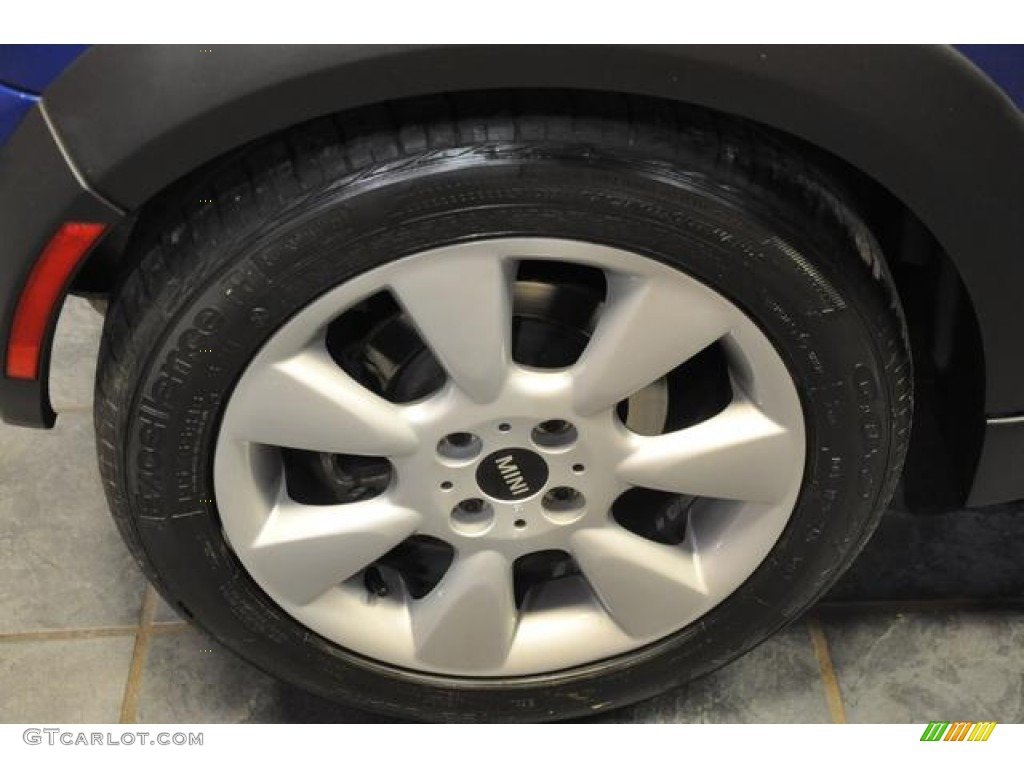 2006 Cooper S Convertible - Hyper Blue Metallic / Panther Black photo #9