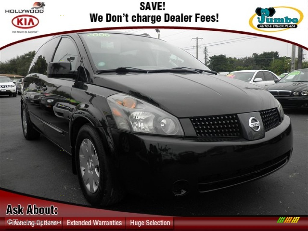 2006 Quest 3.5 - Galaxy Black Metallic / Gray photo #1
