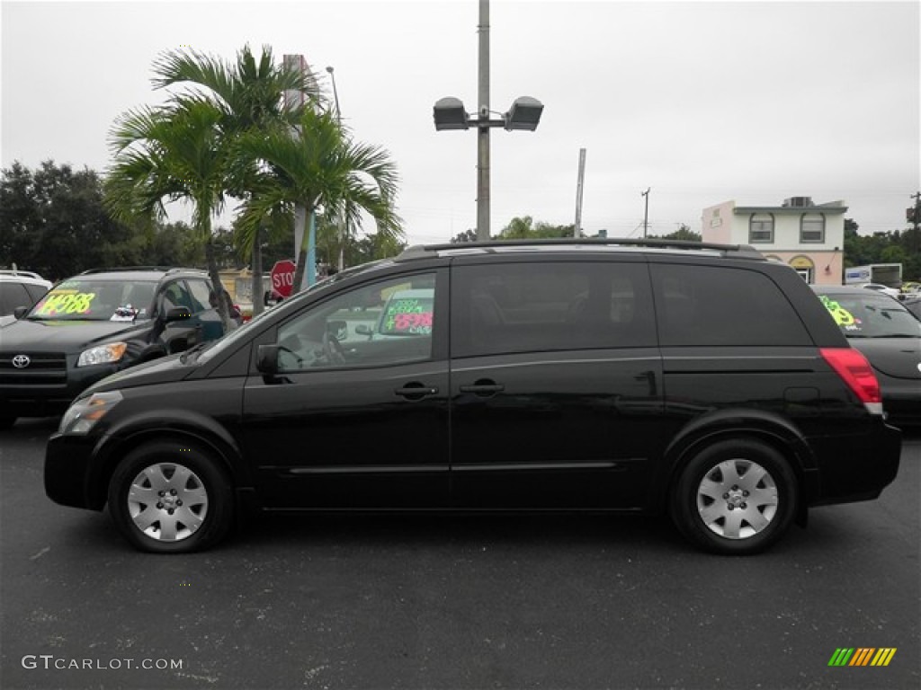 2006 Quest 3.5 - Galaxy Black Metallic / Gray photo #8