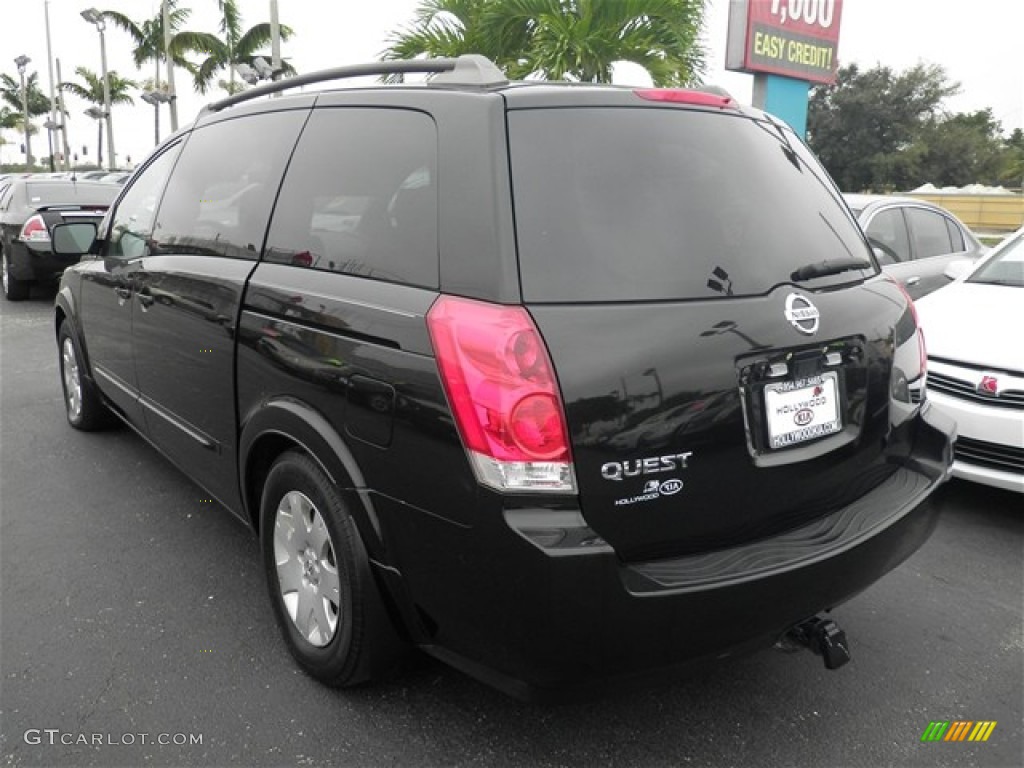 2006 Quest 3.5 - Galaxy Black Metallic / Gray photo #9
