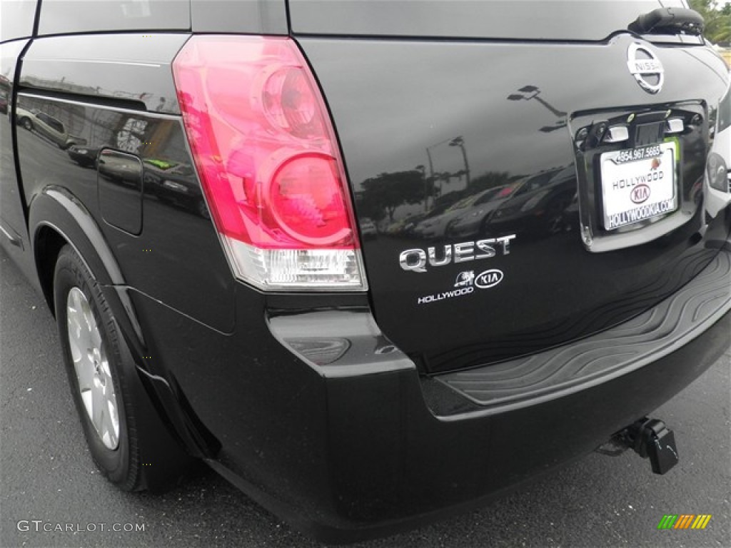 2006 Quest 3.5 - Galaxy Black Metallic / Gray photo #10