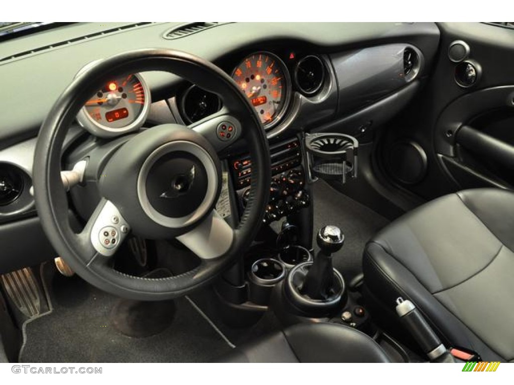 2006 Cooper S Convertible - Hyper Blue Metallic / Panther Black photo #29