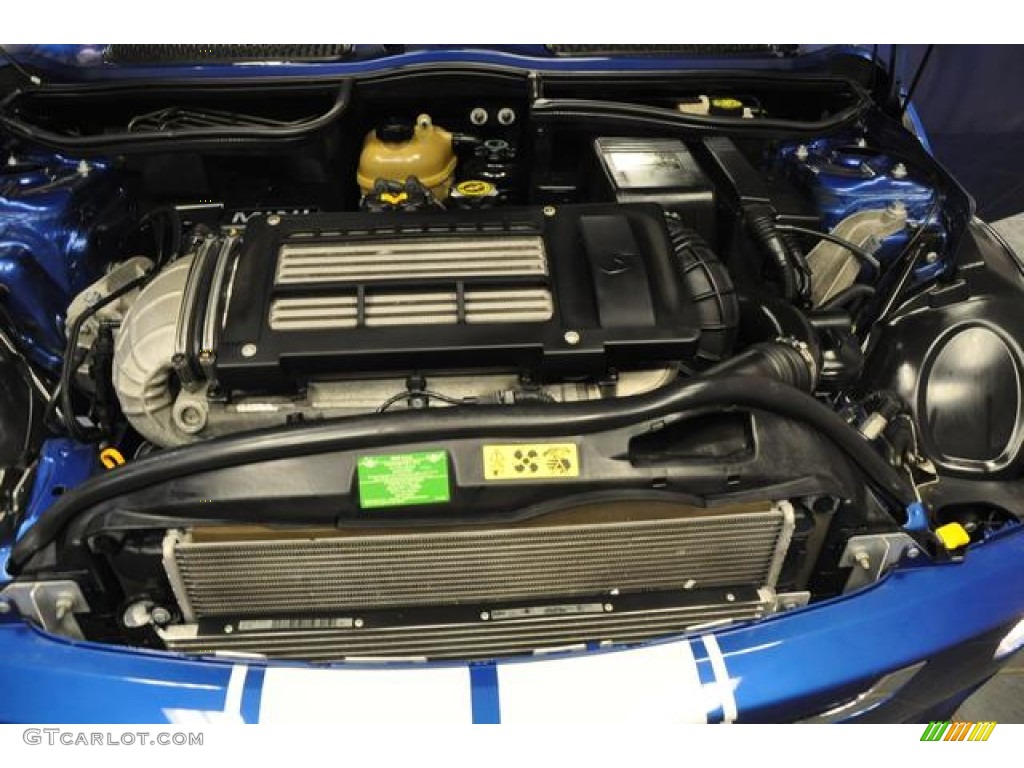 2006 Cooper S Convertible - Hyper Blue Metallic / Panther Black photo #30