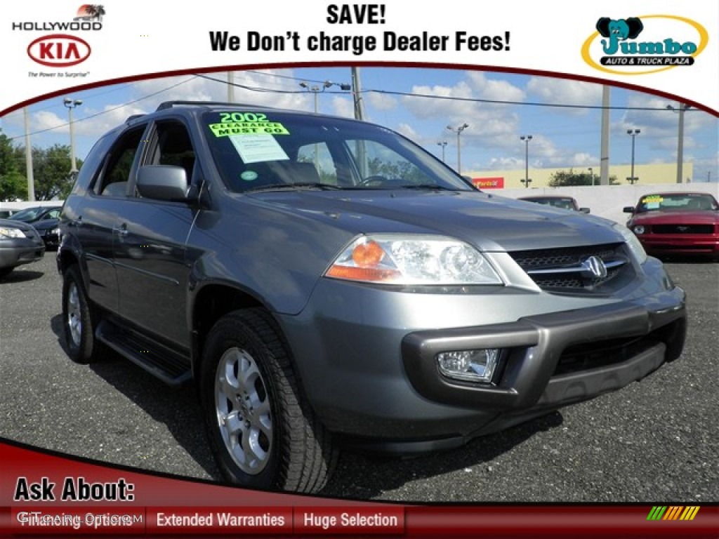 2002 MDX  - Granite Green Metallic / Ebony photo #1